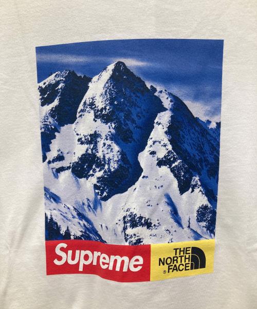 SUPREME（シュプリーム）Supreme (シュプリーム) THE NORTH FACE (ザ ノース フェイス) MOUNTAIN TEE/マウンテン　ティー ホワイト サイズ:Mの古着・服飾アイテム