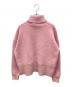 SLOBE IENA (スローブ イエナ) ウォッシャブルファーリーダブルフェイスタートルニット ピンク サイズ:不明（実寸をご確認ください）：7000円