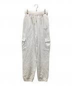 CRONOSクロノス）の古着「ジョガースウェットパンツ」｜ホワイト