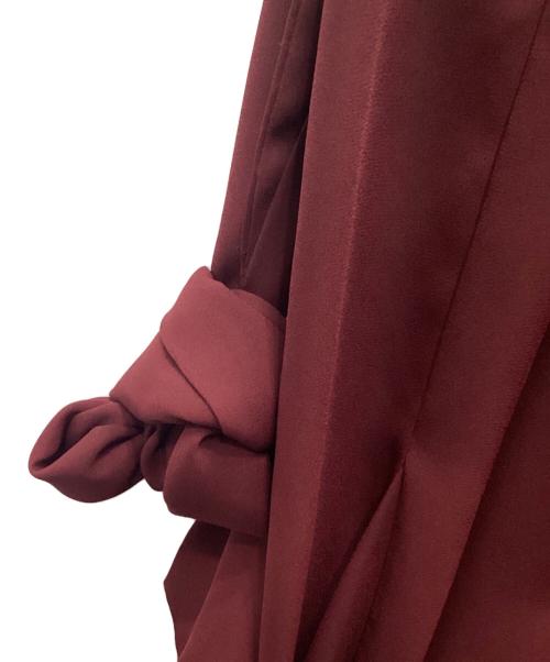 HER LIP TO（ハーリップトゥ）HER LIP TO (ハーリップトゥ) Bon Voyage Belted Long Dress ボルドー サイズ:Sの古着・服飾アイテム