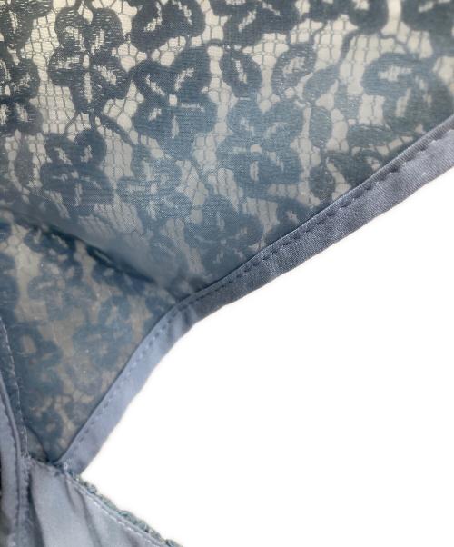 eimy istoire（エイミーイストワール）eimy istoire (エイミーイストワール) リトルフラワーレースマーメイドワンピース ブルー サイズ:XSの古着・服飾アイテム