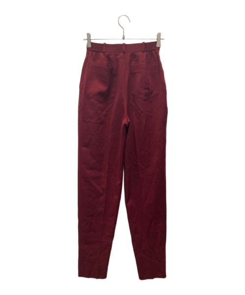 Christian Dior Sports（クリスチャン ディオールスポーツ）Christian Dior Sports (クリスチャン ディオールスポーツ) タックパンツ レッド サイズ:Mの古着・服飾アイテム