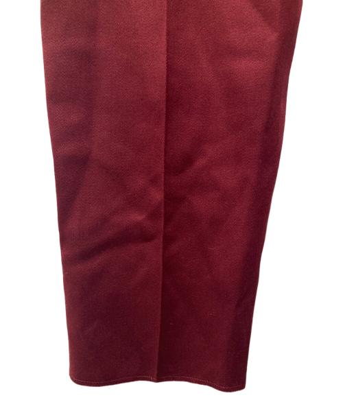 Christian Dior Sports（クリスチャン ディオールスポーツ）Christian Dior Sports (クリスチャン ディオールスポーツ) タックパンツ レッド サイズ:Mの古着・服飾アイテム