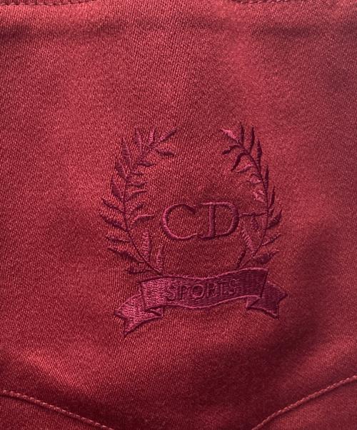 Christian Dior Sports（クリスチャン ディオールスポーツ）Christian Dior Sports (クリスチャン ディオールスポーツ) タックパンツ レッド サイズ:Mの古着・服飾アイテム