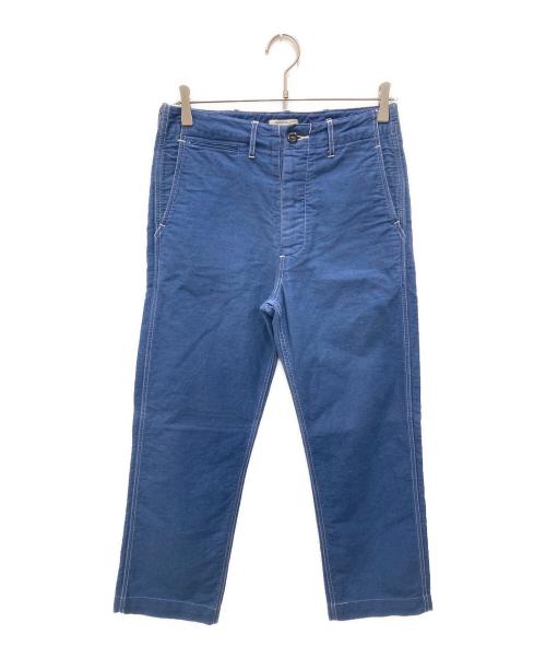 SUGAR CANE（シュガーケーン）SUGAR CANE (シュガーケーン) ボタンフライパンツ ブルー サイズ:76cm（W30）の古着・服飾アイテム