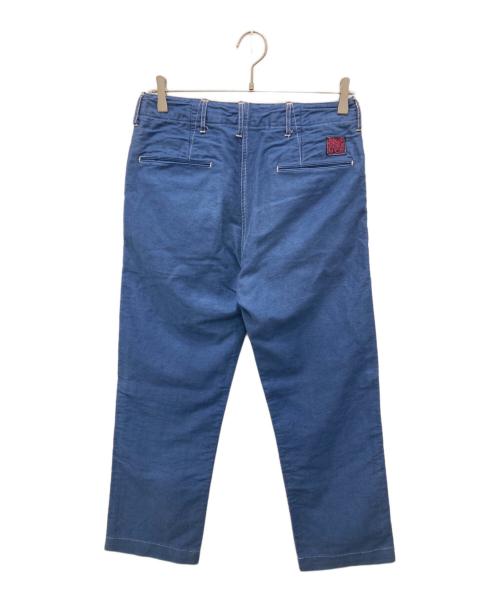 SUGAR CANE（シュガーケーン）SUGAR CANE (シュガーケーン) ボタンフライパンツ ブルー サイズ:76cm（W30）の古着・服飾アイテム