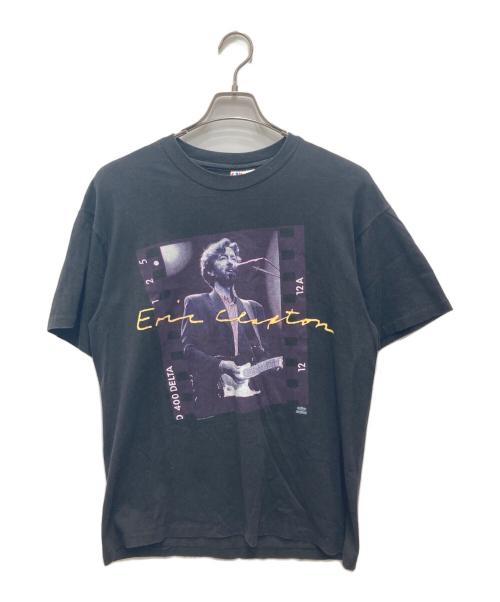 Hanes（ヘインズ）Hanes (ヘインズ) 90's ERIC CLAPTON TEE/90'Sエリッククラプトン バンドTシャツ ブラック サイズ:Lの古着・服飾アイテム