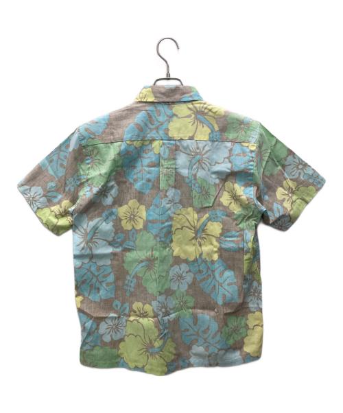 Sun Surf（サンサーフ）Sun Surf (サンサーフ) アロハシャツ ベージュ×ブルー サイズ:Mの古着・服飾アイテム