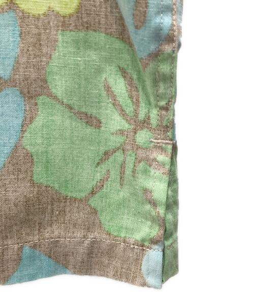 Sun Surf（サンサーフ）Sun Surf (サンサーフ) アロハシャツ ベージュ×ブルー サイズ:Mの古着・服飾アイテム