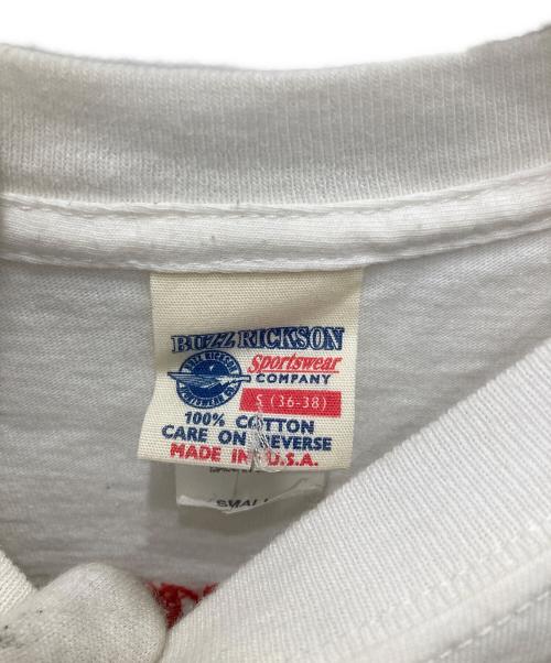 BUZZ RICKSON'S（バズリクソンズ）BUZZ RICKSON'S (バズリクソンズ) プリントカットソー ホワイト サイズ:Sの古着・服飾アイテム