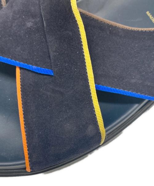 PAUL SMITH（ポールスミス）PAUL SMITH (ポールスミス) クロスサンダル ネイビー サイズ:43の古着・服飾アイテム