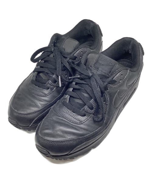 NIKE（ナイキ）NIKE (ナイキ) AIR MAX 90 LTR ブラック サイズ:27.5の古着・服飾アイテム