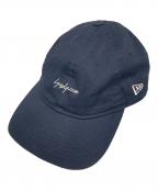 New Era×Yohji Yamamoto pour hommeニューエラ×ヨウジヤマモト プールオム）の古着「9THIRTY キャップ」｜ネイビー