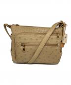 RODANIAロダニア）の古着「オーストリッチショルダーバッグ」｜ベージュ