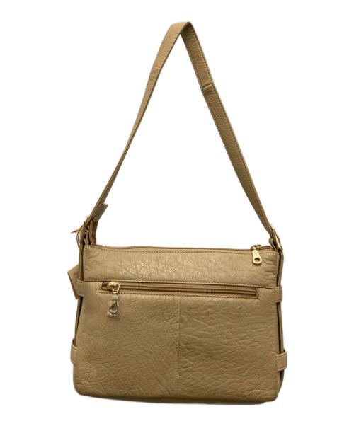 RODANIA（ロダニア）RODANIA (ロダニア) オーストリッチショルダーバッグ ベージュ 未使用品の古着・服飾アイテム