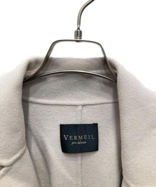 VERMEIL par iena（ヴェルメイユ パー イエナ）VERMEIL par iena (ヴェルメイユ パー イエナ) SUPER160リバーラップコート ピンク サイズ:36の古着・服飾アイテム
