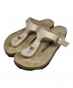 BIRKENSTOCKビルケンシュトック）の古着「Gizeh」｜ベージュ