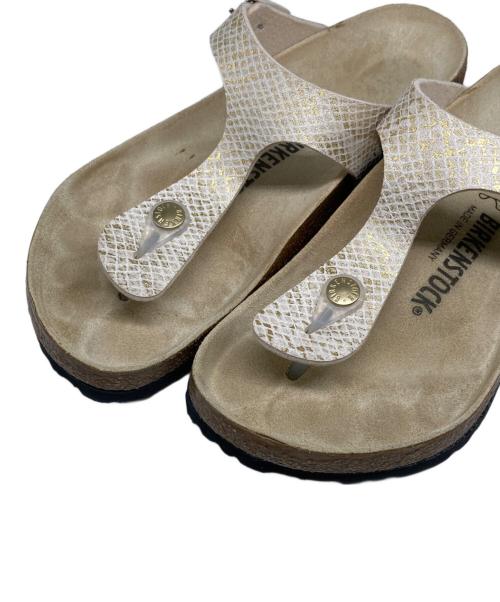 BIRKENSTOCK（ビルケンシュトック）BIRKENSTOCK (ビルケンシュトック) Gizeh ベージュ サイズ:240の古着・服飾アイテム