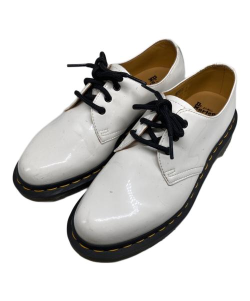 Dr.Martens（ドクターマーチン）Dr.Martens (ドクターマーチン) 3ホールシューズ ホワイト サイズ:37の古着・服飾アイテム