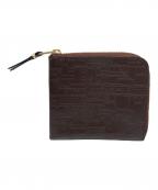 COMME des GARCONSコムデギャルソン）の古着「L字コインケース」｜ブラウン