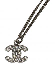 CHANEL（シャネル）の古着「ストーン付ココマークネックレス」