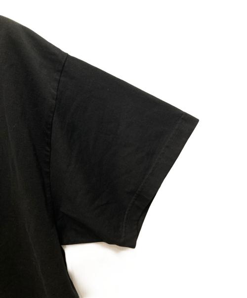 BALENCIAGA（バレンシアガ）BALENCIAGA (バレンシアガ) ステッチロゴオーバーサイズTシャツ ブラック サイズ:2の古着・服飾アイテム