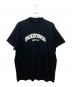 BALENCIAGA（バレンシアガ）の古着「ステッチロゴオーバーサイズTシャツ」｜ブラック