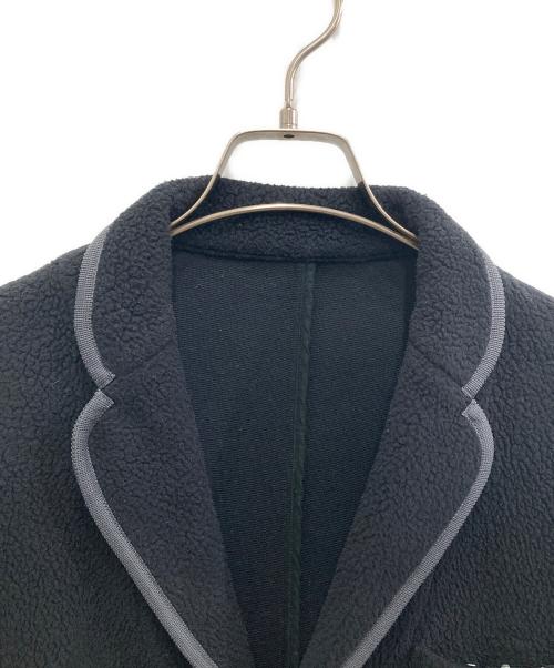 uniform experiment（ユニフォームエクスペリメント）uniform experiment (ユニフォームエクスペリメント) POLARTEC FLEECE PIPING JACKET ブラック サイズ:2の古着・服飾アイテム