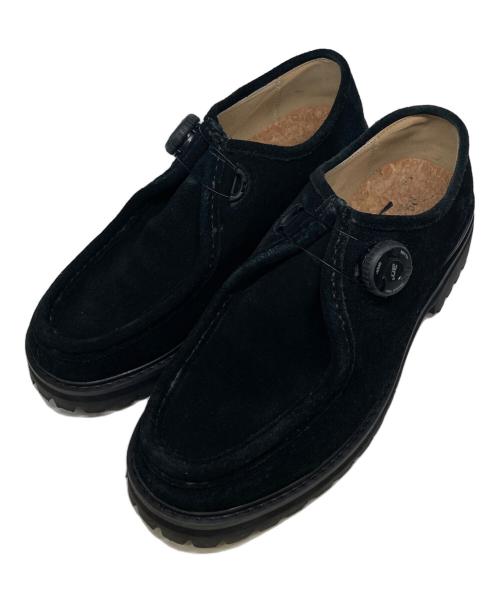 PG（ピージー）PG (ピージー) チロリアンシューズ ブラック サイズ:43の古着・服飾アイテム