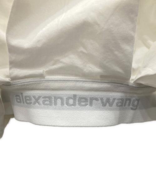 ALEXANDER WANG（アレキサンダー・ワン）ALEXANDER WANG (アレキサンダーワン) レイヤードクロップドシャツ ホワイト サイズ:Freeの古着・服飾アイテム