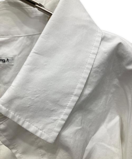 ALEXANDER WANG（アレキサンダー・ワン）ALEXANDER WANG (アレキサンダーワン) レイヤードクロップドシャツ ホワイト サイズ:Freeの古着・服飾アイテム