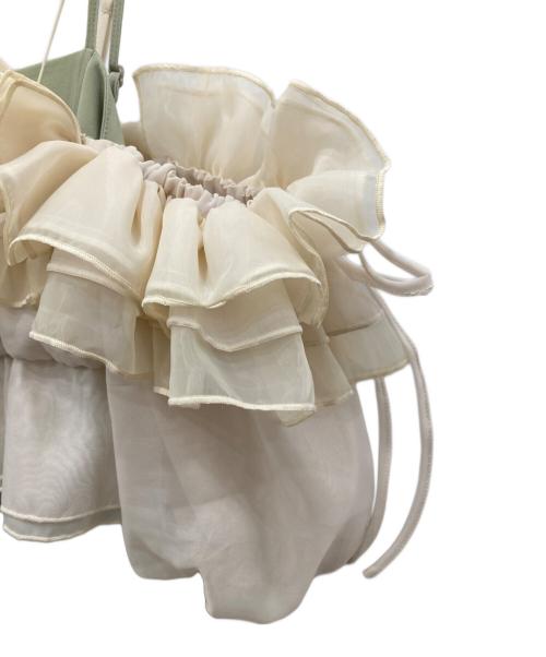 eimy istoire（エイミーイストワール）eimy istoire (エイミーイストワール) ギャザーブラウスセットワンピース グリーン サイズ:XSの古着・服飾アイテム