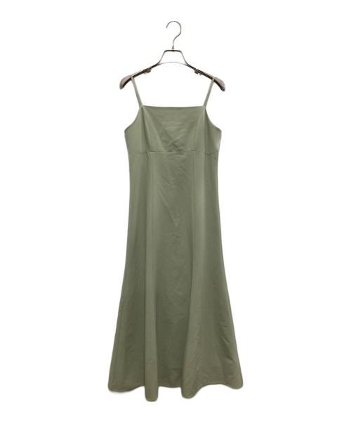 eimy istoire（エイミーイストワール）eimy istoire (エイミーイストワール) ギャザーブラウスセットワンピース グリーン サイズ:XSの古着・服飾アイテム