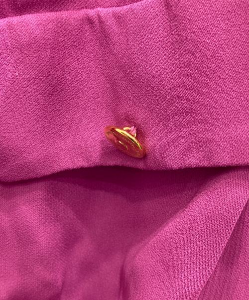 ELISABETTA FRANCHI（エリザベッタフランキ）ELISABETTA FRANCHI (エリザベッタフランキ) シャツワンピース パープル サイズ:38の古着・服飾アイテム