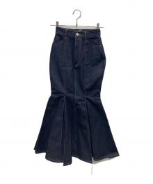darich（ダーリッチ）の古着「プリンセスマーメイドデニムスカート」｜インディゴ