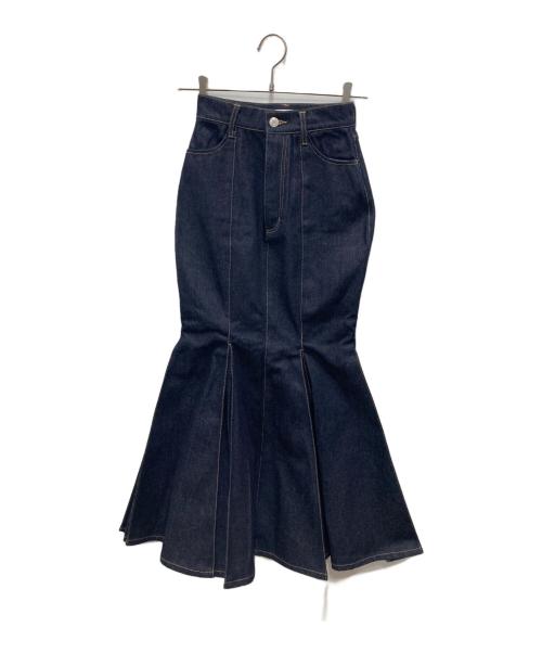darich（ダーリッチ）darich (ダーリッチ) プリンセスマーメイドデニムスカート インディゴ サイズ:XS 未使用品の古着・服飾アイテム