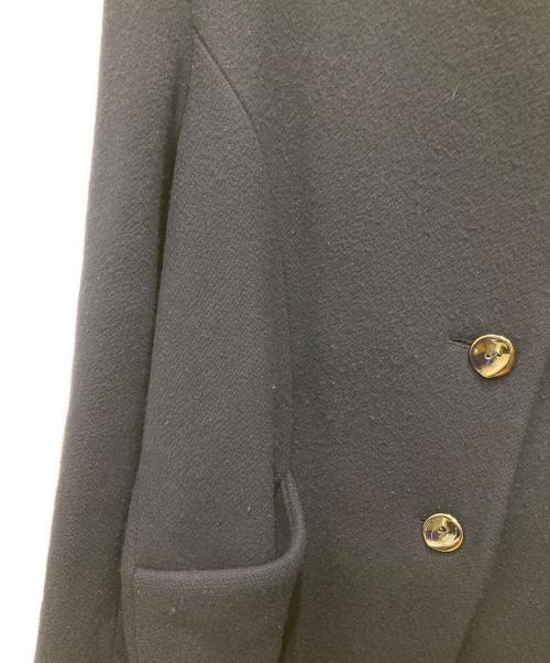 me ISSEY MIYAKE（ミーイッセイ ミヤケ）me ISSEY MIYAKE (ミーイッセイ ミヤケ) ポリトレンチコート ネイビー サイズ:3の古着・服飾アイテム