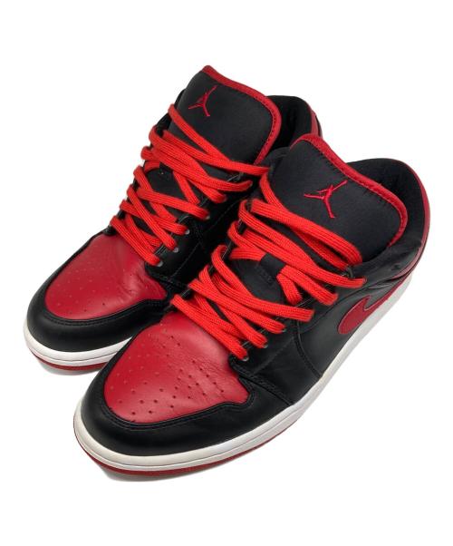 NIKE（ナイキ）NIKE (ナイキ) AIR JORDAN 1 PHAT LOW ブラック×レッド サイズ:27.5の古着・服飾アイテム