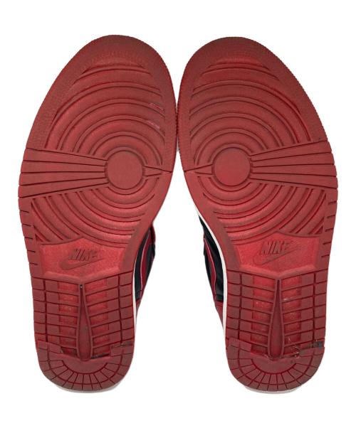 NIKE（ナイキ）NIKE (ナイキ) AIR JORDAN 1 PHAT LOW ブラック×レッド サイズ:27.5の古着・服飾アイテム