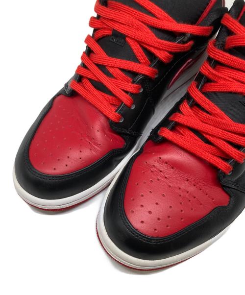 NIKE（ナイキ）NIKE (ナイキ) AIR JORDAN 1 PHAT LOW ブラック×レッド サイズ:27.5の古着・服飾アイテム