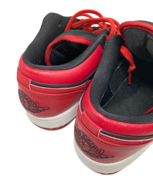 NIKE（ナイキ）NIKE (ナイキ) AIR JORDAN 1 PHAT LOW ブラック×レッド サイズ:27.5の古着・服飾アイテム