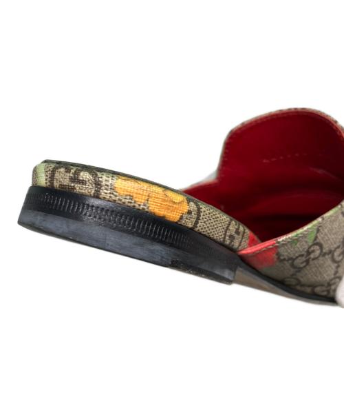 GUCCI（グッチ）GUCCI (グッチ) Horsebit GG Supreme Slipper ベージュ サイズ:37 1/2の古着・服飾アイテム
