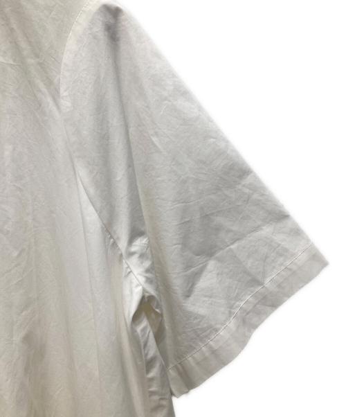 CLANE（クラネ）CLANE (クラネ) UP NECK FLARE ONE PIECE/アップ ネック フレア ワンピース ホワイト サイズ:1の古着・服飾アイテム