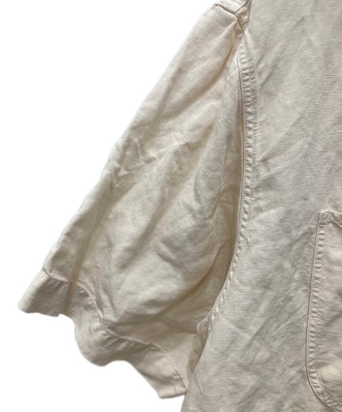 POLO RALPH LAUREN（ポロ・ラルフローレン）POLO RALPH LAUREN (ポロ・ラルフローレン) BEACH CAMP シルク混リネンシャツ ベージュ サイズ:Lの古着・服飾アイテム