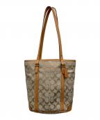 COACHコーチ）の古着「トートバッグ」｜ベージュ