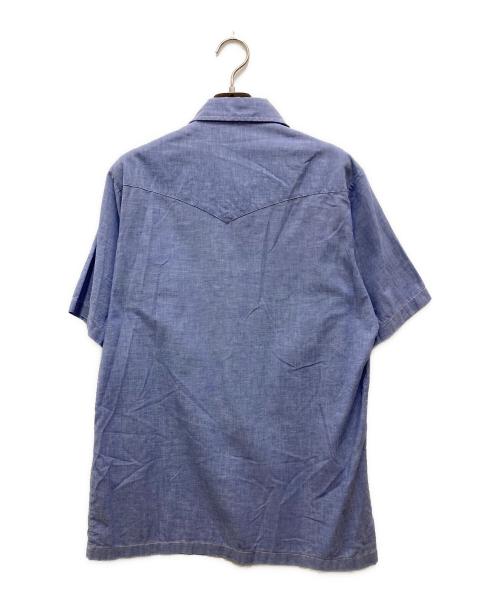 LEE（リー）LEE (リー) 70’sウエスタンシャツ ブルー サイズ:Mの古着・服飾アイテム
