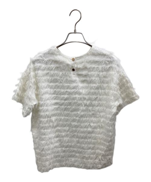 Gypsohila（ジプソフィア）Gypsohila (ジプソフィア) Feather Tee ホワイト サイズ:freeの古着・服飾アイテム