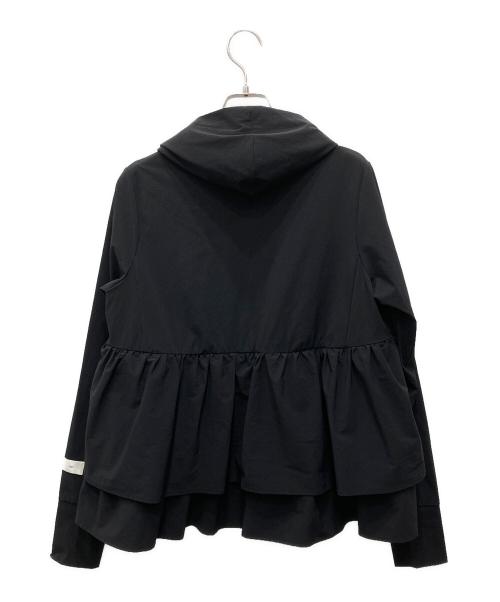 YORI（ヨリ）yori (ヨリ) COOL撥水パーカー ブラック サイズ:Fの古着・服飾アイテム