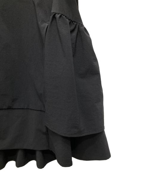 YORI（ヨリ）yori (ヨリ) COOL撥水パーカー ブラック サイズ:Fの古着・服飾アイテム