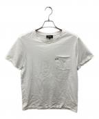 A.P.C.アーペーセー）の古着「HOMME S/S POCKET TEE/オム S/S ポケット ティー」｜ホワイト